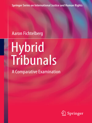 cover image of Hybrid Tribunals